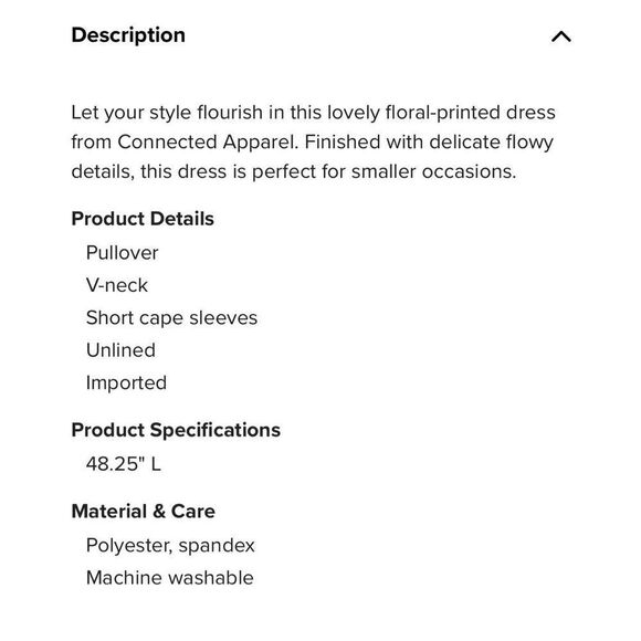 Connected Apparel 12 Ruffle Chest Floral Midi Dress Black Blue Wedding Guest NWT - Picture 15 of 15